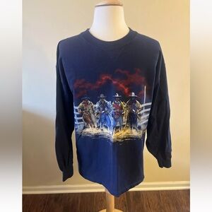 Vintage 1995 Image West Cowboys Long Sleeve Shirt